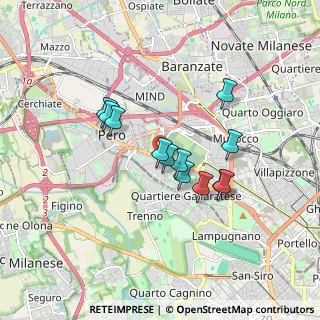 Mappa Via Torrazza, 20100 Milano MI, Italia (1.37667)
