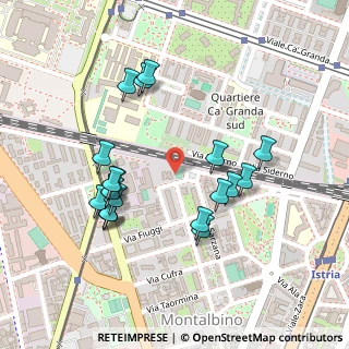 Mappa Via Antonio Calderoni, 20159 Milano MI, Italia (0.233)