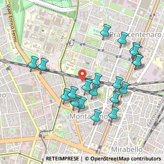 Mappa Via Antonio Calderoni, 20159 Milano MI, Italia (0.513)
