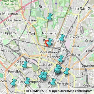 Mappa Via Antonio Calderoni, 20159 Milano MI, Italia (2.8125)