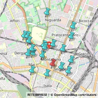 Mappa Via Antonio Calderoni, 20159 Milano MI, Italia (0.9345)