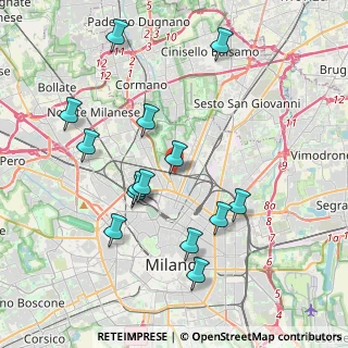 Mappa Via Antonio Calderoni, 20159 Milano MI, Italia (3.97214)