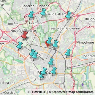 Mappa Viale Suzzani, 20159 Milano MI, Italia (4.31)
