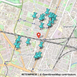 Mappa Viale Suzzani, 20159 Milano MI, Italia (0.5285)