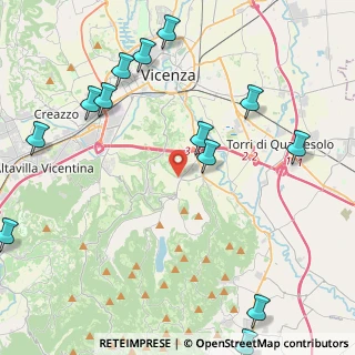 Mappa Via P. Lioy, 36100 Vicenza VI, Italia (5.62308)