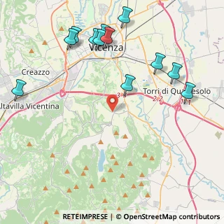 Mappa Via P. Lioy, 36100 Vicenza VI, Italia (5.11417)