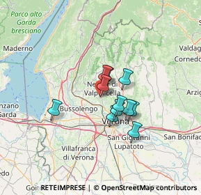 Mappa Via Casa Cucchi, 37024 Negrar di Valpolicella VR, Italia (8.65636)