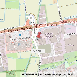 Mappa Via Galileo Galilei, 34, 20060 Vignate, Milano (Lombardia)