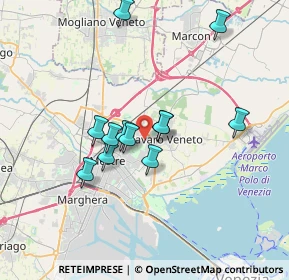 Mappa Vicolo della Pineta, 30174 Venezia VE, Italia (2.96583)