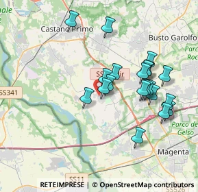 Mappa Via Novara, 20012 Cuggiono MI, Italia (3.4605)