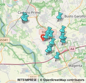 Mappa Via Novara, 20012 Cuggiono MI, Italia (3.07071)