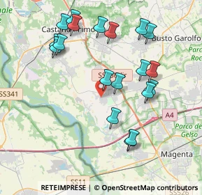 Mappa Via Novara, 20012 Cuggiono MI, Italia (4.06316)