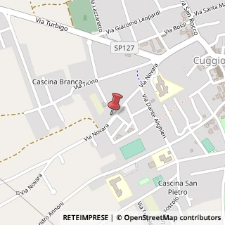 Mappa Via Novara, 26, 20012 Cuggiono, Milano (Lombardia)