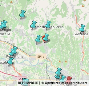 Mappa Via Casette, 37024 Negrar di Valpolicella VR, Italia (6.391)