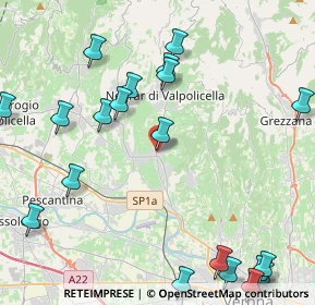 Mappa Via Casette, 37024 Negrar di Valpolicella VR, Italia (5.623)