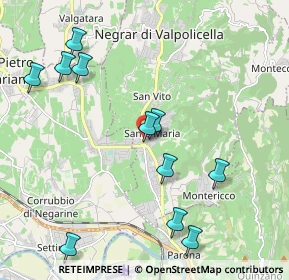 Mappa Via Casette San Maria, 37024 Negrar VR, Italia (2.29273)