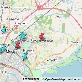 Mappa Piazza Angelo Pastrello, 30173 Venezia VE, Italia (2.82545)