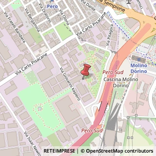 Mappa Via Enrico Fermi, 3, 20016 Pero, Milano (Lombardia)