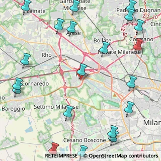 Mappa Via Enrico Fermi, 20016 Pero MI, Italia (6.4795)