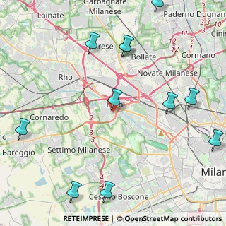 Mappa Via Enrico Fermi, 20016 Pero MI, Italia (5.59)