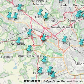 Mappa Via Enrico Fermi, 20016 Pero MI, Italia (6.2595)