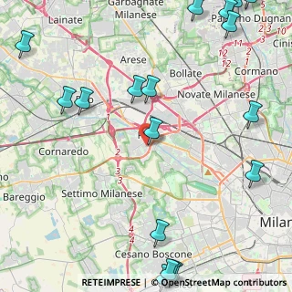 Mappa Via Enrico Fermi, 20016 Pero MI, Italia (6.72579)
