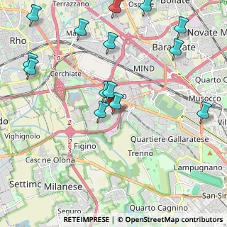 Mappa Via Enrico Fermi, 20016 Pero MI, Italia (2.57)