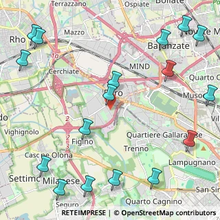 Mappa Via Enrico Fermi, 20016 Pero MI, Italia (3.10706)