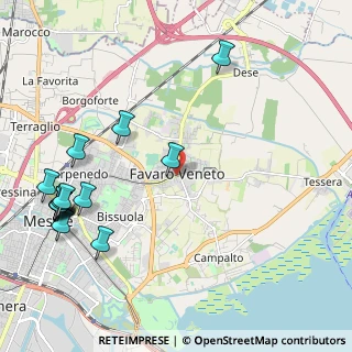 Mappa Piazza Pastrello 10 angolo, 30173 Venezia VE, Italia (2.70071)