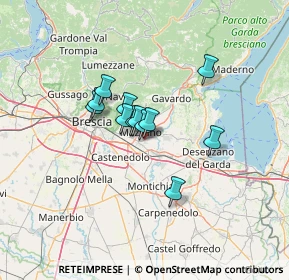 Mappa Viale Repubblica, 25080 Molinetto BS, Italia (8.4275)