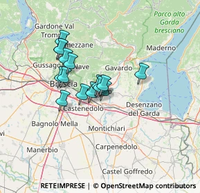 Mappa Viale Repubblica, 25080 Molinetto BS, Italia (9.82467)