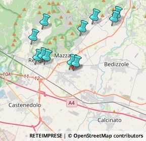 Mappa Viale Repubblica, 25080 Molinetto BS, Italia (3.96545)