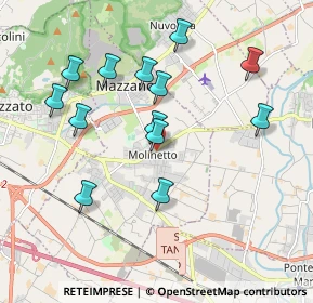Mappa Viale Repubblica, 25080 Molinetto BS, Italia (1.86846)