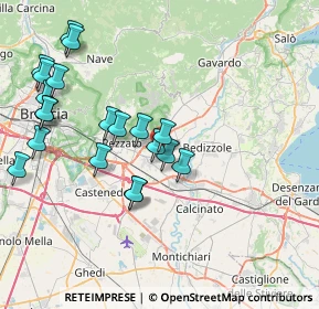 Mappa Viale Repubblica, 25080 Molinetto BS, Italia (8.2595)