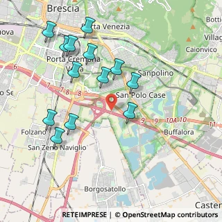 Mappa Via Finiletto, 25134 Brescia BS, Italia (2.07154)