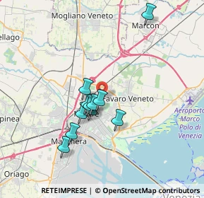 Mappa Via Alpago, 30172 Venezia VE, Italia (2.85273)