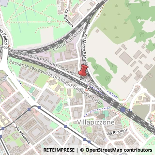 Mappa Via negrotto michele pericle 31/8/c, 20157 Milano, Milano (Lombardia)
