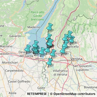 Mappa Via Rubinare, 37017 Lazise VR, Italia (9.2625)