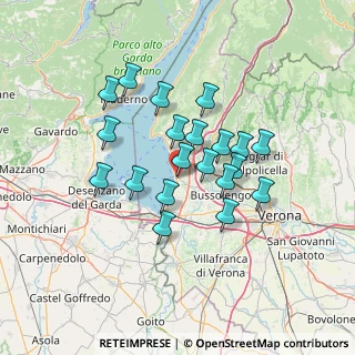 Mappa Via Rubinare, 37017 Lazise VR, Italia (11.296)