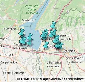 Mappa Via Rubinare, 37017 Lazise VR, Italia (9.778)
