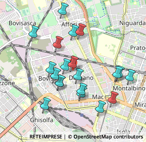 Mappa Via Davanzati Bernardo, 20158 Milano MI, Italia (0.901)