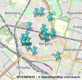 Mappa Via Davanzati Bernardo, 20158 Milano MI, Italia (0.6895)