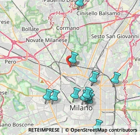 Mappa Via Davanzati Bernardo, 20158 Milano MI, Italia (4.515)