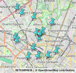 Mappa Via Davanzati Bernardo, 20158 Milano MI, Italia (1.84267)