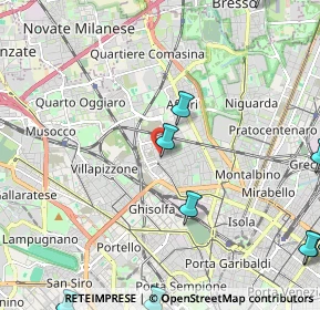 Mappa Via Privata Don Verità, 20158 Milano MI, Italia (3.5675)