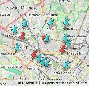 Mappa Via Privata Don Verità, 20158 Milano MI, Italia (1.99733)