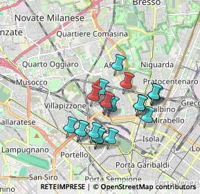 Mappa Via Privata Don Verità, 20158 Milano MI, Italia (1.5135)