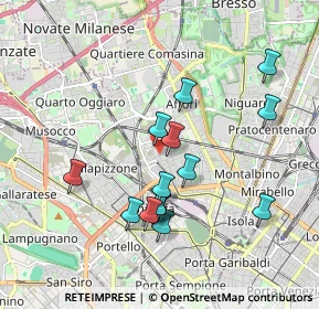 Mappa Via Privata Don Verità, 20158 Milano MI, Italia (1.74067)