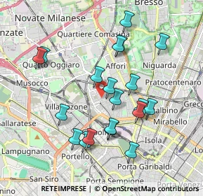 Mappa Via Privata Don Verità, 20158 Milano MI, Italia (1.8055)