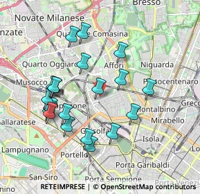 Mappa Via Privata Don Verità, 20158 Milano MI, Italia (1.8245)